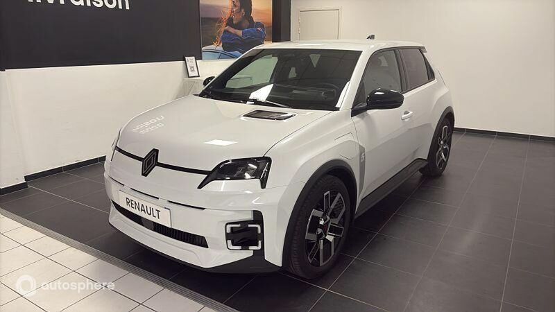 Blanc Nouvelle 2025 Renault R5 Techno Citadine | 33 399 € (Prix juste) - Image 1/4