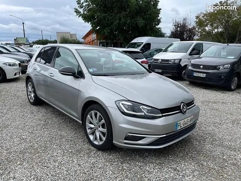 Occasion VW Golf VII IQ Drive 116 ch (85 kW) 2019 Beige Berline