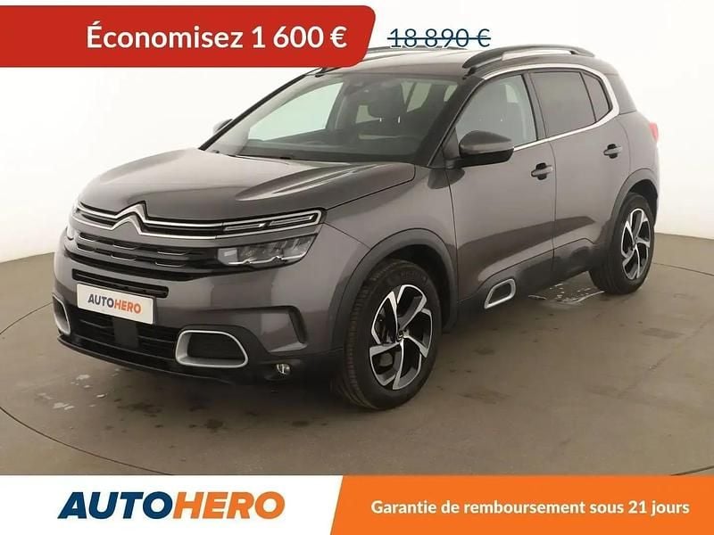 Gris Utilisé 2022 Citroën C5 Aircross Shine SUV | 17 290 € (Bon prix) - Image 1/2