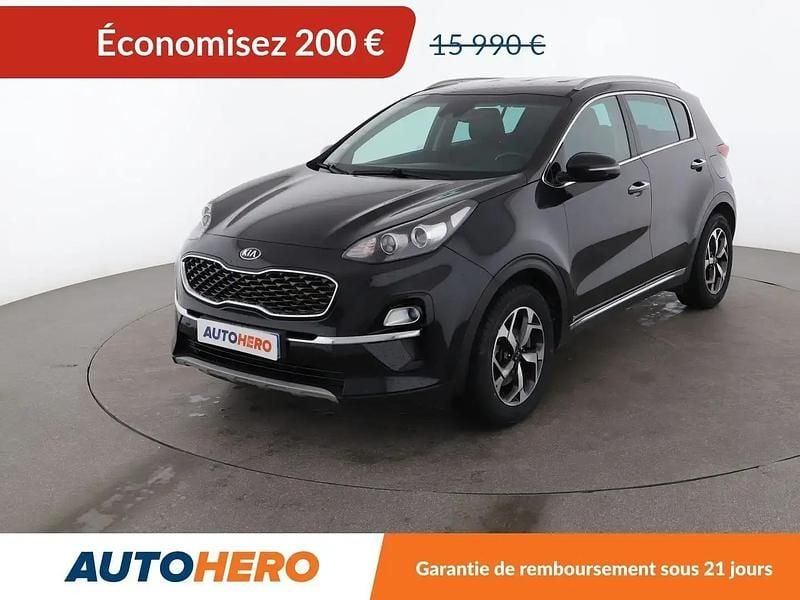 Noir Occasion 2019 Kia Sportage SUV | 15 790 € (Prix juste) - Image 1/2