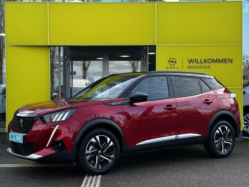Rouge Utilisé 2020 Peugeot 2008 GT-line SUV | 16 190 € (Bon prix) - Image 1/3