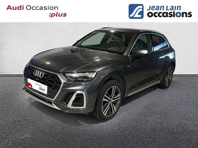 Gris daytona nacré Utilisé 2021 Audi Q5 S-Line SUV | 39 290 € (Bon prix) - Image 1/4