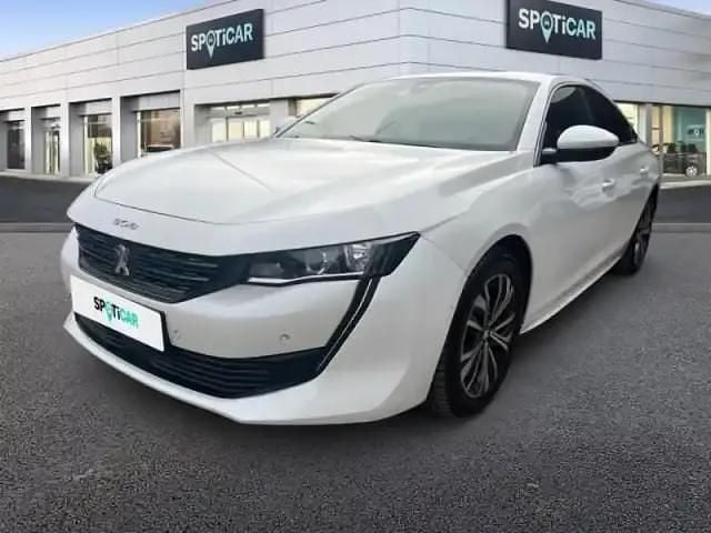 Blanc nacré Occasion 2019 Peugeot 508 Allure Berline | 17 490 € (Super prix) - Image 1/4