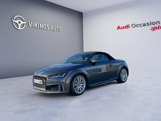 Gris daytona nacré Occasion 2019 Audi TT Roadster S-Line Cabriolet | 34 800 € - Image 1/4