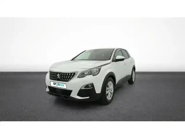 Blanc Utilisé 2019 Peugeot 3008 S | 13 989 € (Bon prix) - Image 1/4
