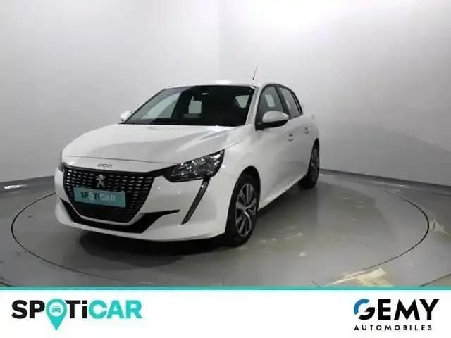 Blanc Occasion 2020 Peugeot 208 Business-Line Citadine | 14 979 € (Prix juste) - Image 1/1