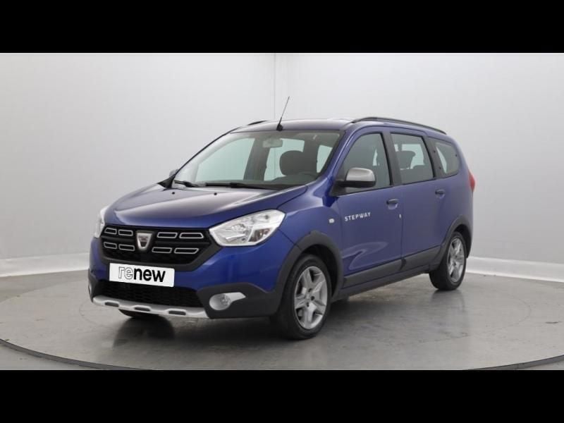 Bleu Utilisé 2021 Dacia Lodgy Stepway Monospace | 17 999 € (Prix juste) - Image 1/4