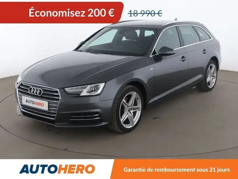 Gris Utilisé 2017 Audi A4 S-Line Break | 18 790 € (Prix assez cher) - Image 1/2