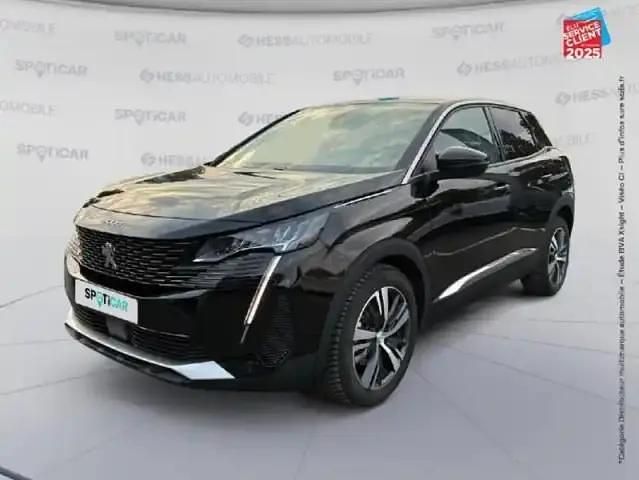 Noir Utilisé 2022 Peugeot 3008 Allure SUV | 19 499 € (Prix juste) - Image 1/4