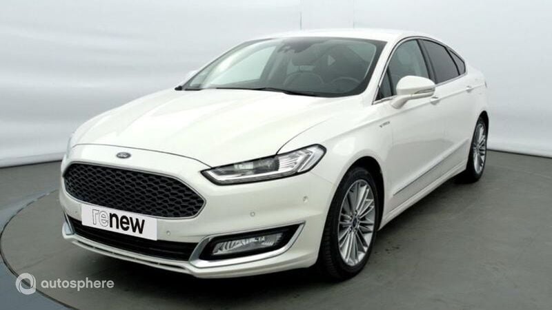 Blanc Utilisé 2018 Ford Mondeo Vignale Berline | 13 997 € (Prix juste) - Image 1/4