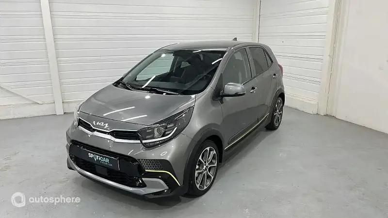 Gris Utilisé 2023 Kia Picanto X-Line Citadine | 14 999 € (Bon prix) - Image 1/4