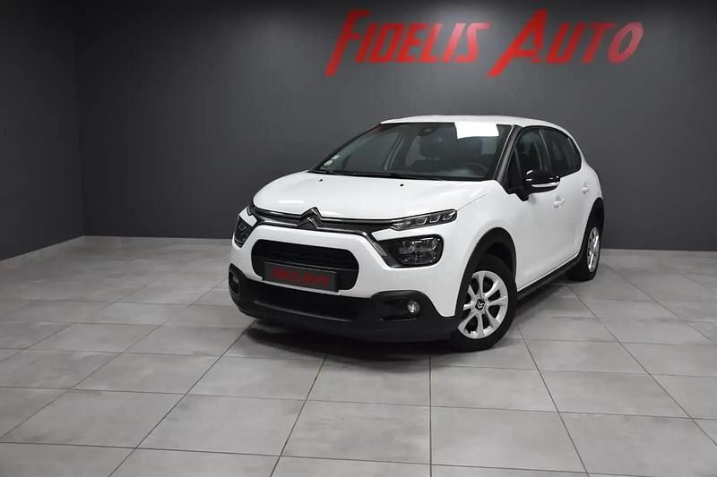 Blanc Utilisé 2020 Citroën C3 Business Class Citadine | 9 990 € (Prix juste) - Image 1/4