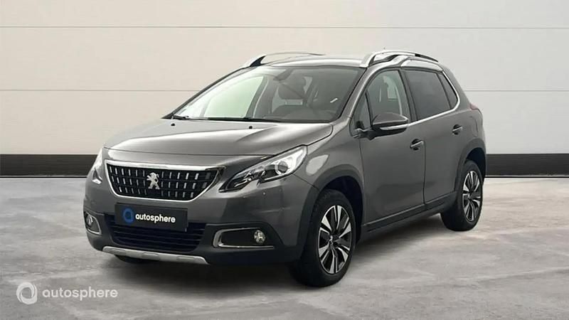 Gris Occasion 2019 Peugeot 2008 Allure SUV | 12 299 € (Super prix) - Image 1/4