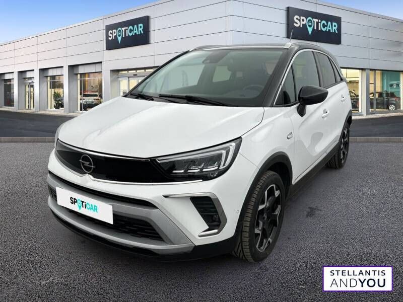 Blanc Utilisé 2021 Opel Crossland GS Line SUV | 13 290 € (Prix juste) - Image 1/4