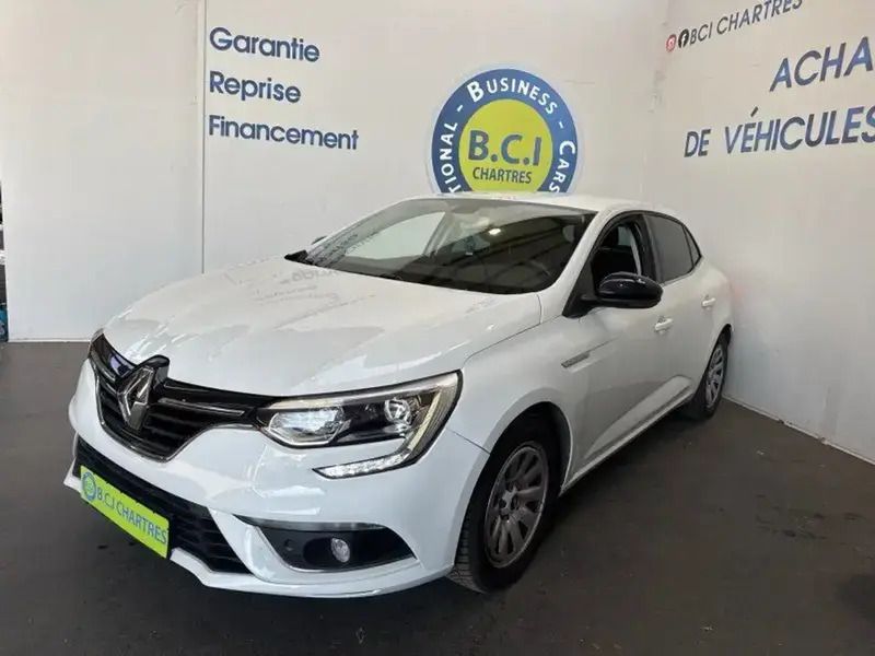Blanc Utilisé 2019 Renault Mégane IV LIMITED Berline | 13 990 € (Prix juste) - Image 1/4