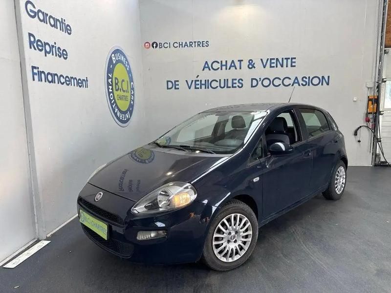 Bleu Utilisé 2012 Fiat Punto Lounge Citadine | 6 990 € (Prix juste) - Image 1/4