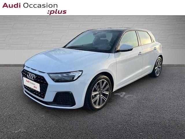 Blanc glacier métallisé Occasion 2021 Audi A1 Sportback Advanced Plus Citadine | 19 990 € (Prix juste) - Image 1/4