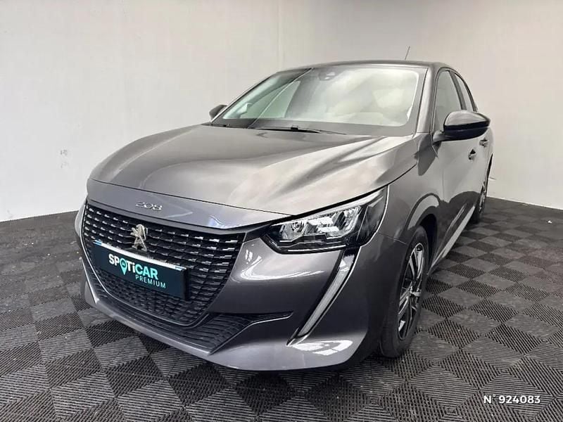 Gris Utilisé 2023 Peugeot 208 Style Citadine | 14 980 € (Bon prix) - Image 1/4