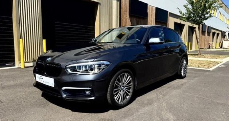 Gris Utilisé 2018 BMW 118 Sport Line Citadine | 18 990 € (Super prix) - Image 1/4