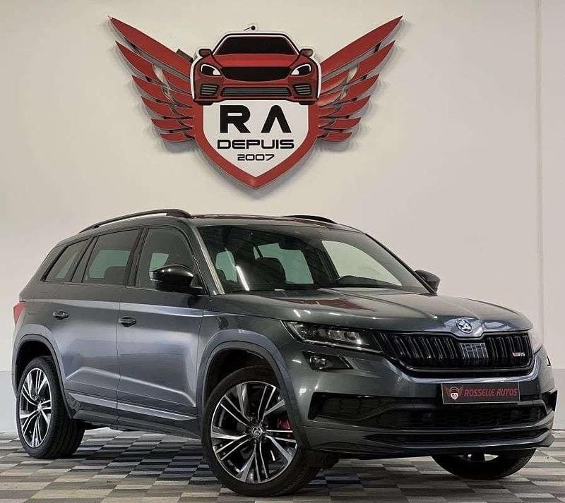 Occasion Skoda Kodiaq RS 241 ch (177 kW) 2020 Gris SUV
