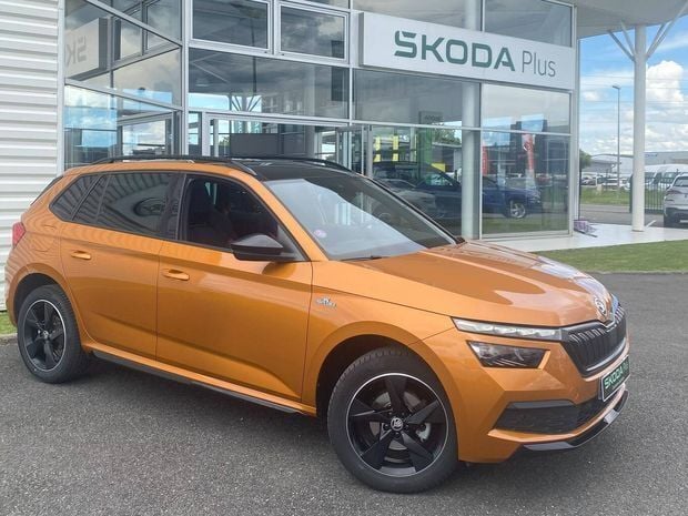 Orange Utilisé 2022 Skoda Kamiq Monte Carlo SUV | 20 290 € (Prix juste) - Image 1/4