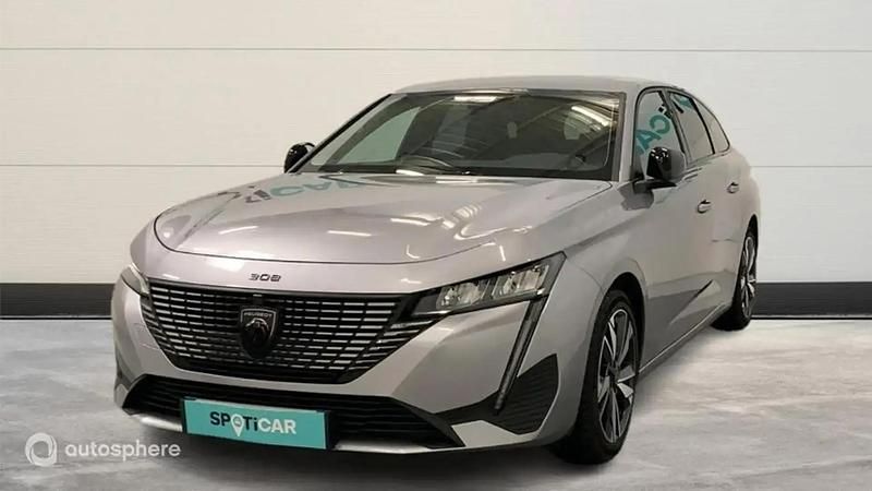 Gris Utilisé 2022 Peugeot 308 Allure Break | 17 499 € (Prix juste) - Image 1/4