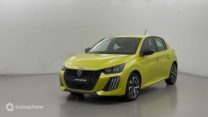 Jaune Nouvelle 2024 Peugeot 208 Active Citadine | 16 299 € (Bon prix) - Image 1/4