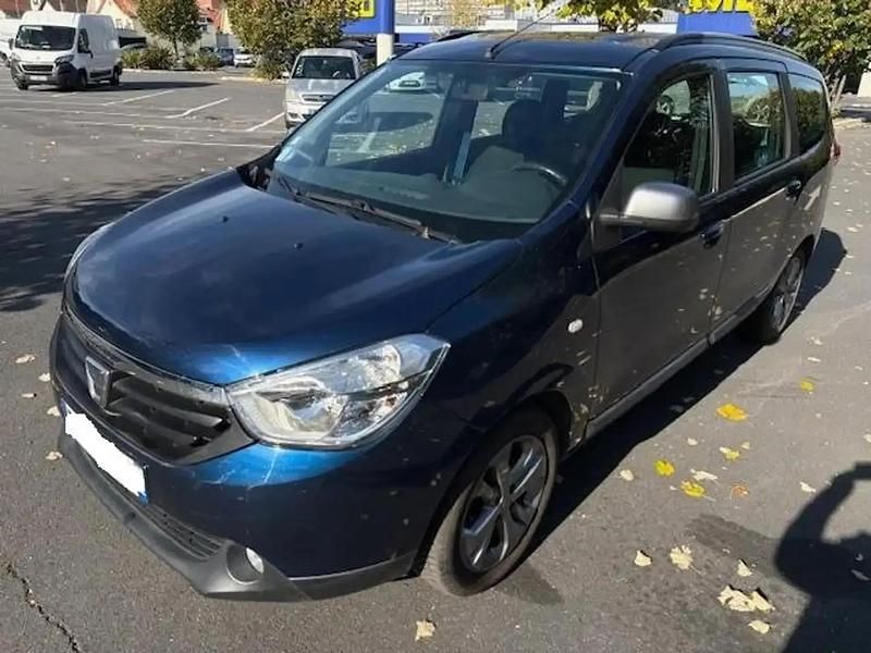 Bleu Utilisé 2015 Dacia Lodgy Monospace | 7 990 € (Super prix) - Image 1/4