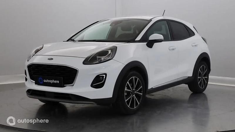 Blanc Utilisé 2021 Ford Puma Titanium SUV | 16 999 € (Prix juste) - Image 1/4