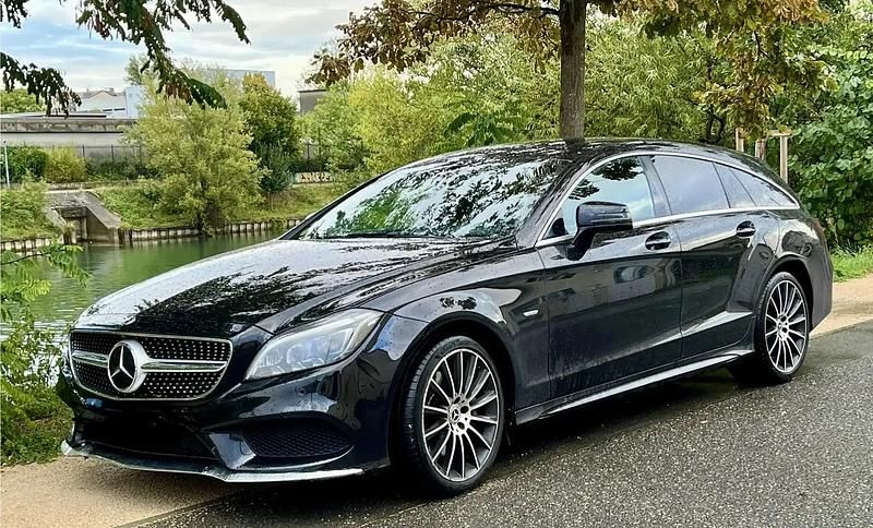 Noir Utilisé 2018 Mercedes CLS350 Shooting Brake Sportline Break | 22 000 € - Image 1/4