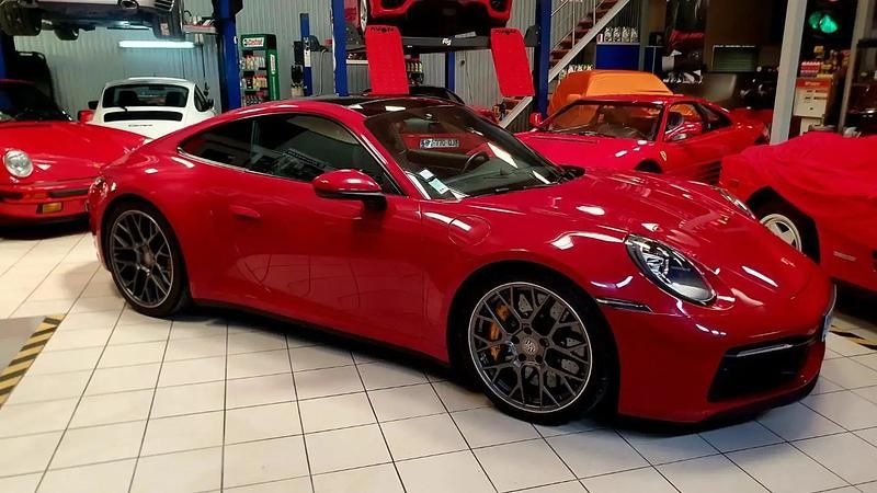 Rouge Occasion 2019 Porsche 911 Carrera S Coupé | 129 000 € (Super prix) - Image 1/4