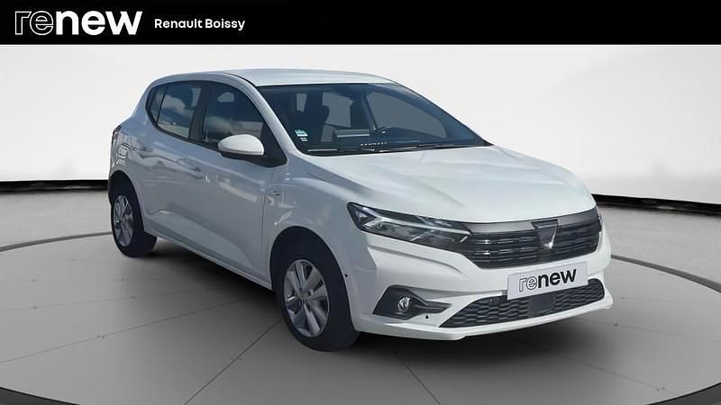 Blanc Occasion 2022 Dacia Sandero Comfort Citadine | 12 700 € (Prix juste) - Image 1/4