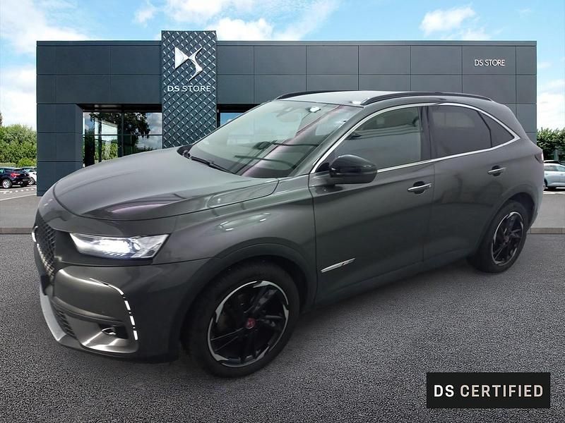 Gris Utilisé 2020 DS Automobiles DS7 Crossback Performance Line Plus SUV | 21 989 € (Super prix) - Image 1/4