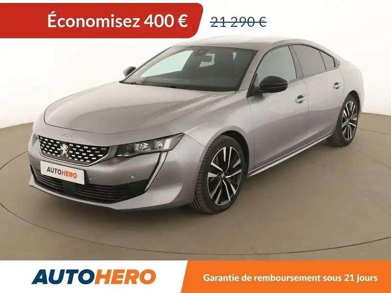 Gris Utilisé 2018 Peugeot 508 GT Berline | 20 890 € (Prix juste) - Image 1/2