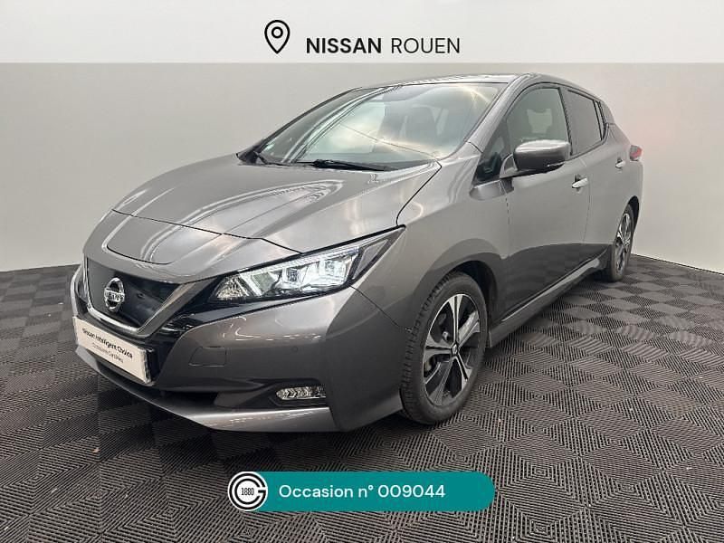 Gris Utilisé 2021 Nissan Leaf Tekna Citadine | 15 960 € (Prix assez cher) - Image 1/4
