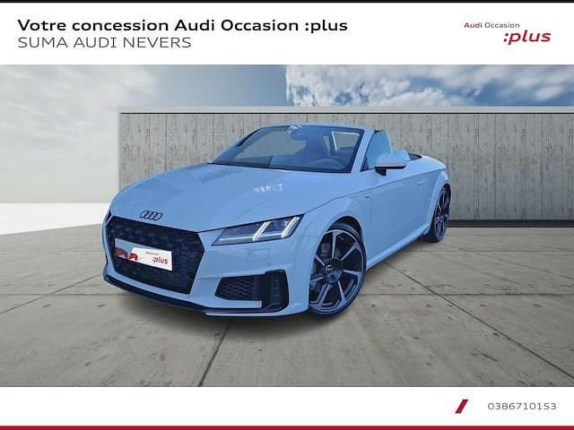 Blanc glacier métallisé Utilisé 2023 Audi TT Roadster S-Line Cabriolet | 54 990 € - Image 1/4