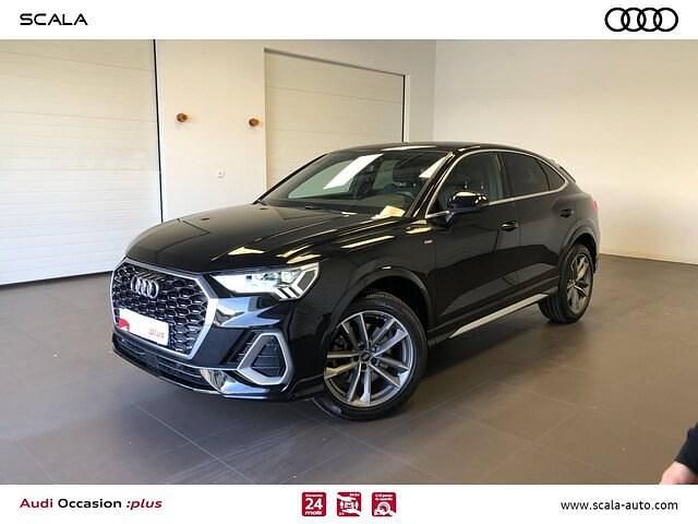 Noir mythic métallisé Utilisé 2020 Audi Q3 Sportback S-Line SUV | 41 818 € (Bon prix) - Image 1/4