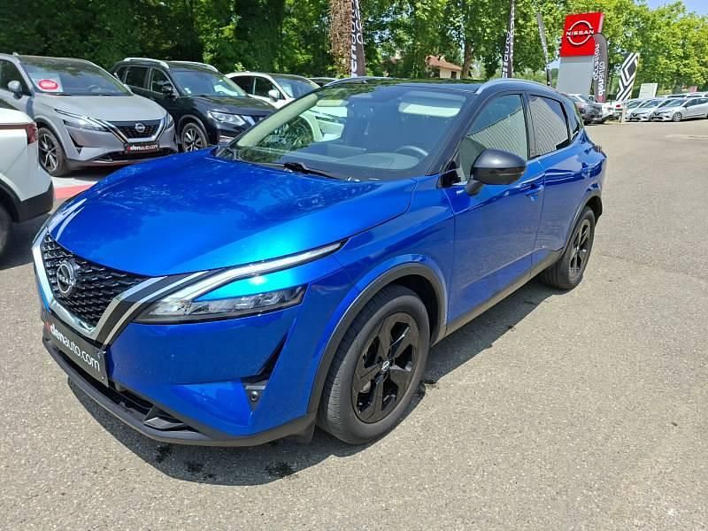 Bleu Utilisé 2024 Nissan Qashqai SUV | 23 990 € (Prix juste) - Image 1/4