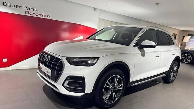 Blanc ibis Utilisé 2021 Audi Q5 Ambition SUV | 42 980 € (Super prix) - Image 1/4