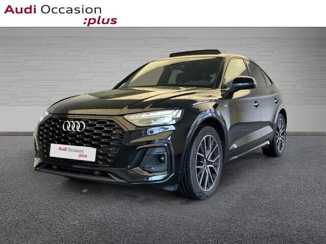 Noir mythe métallisé Utilisé 2022 Audi Q5 S-Line SUV | 50 990 € (Prix juste) - Image 1/4