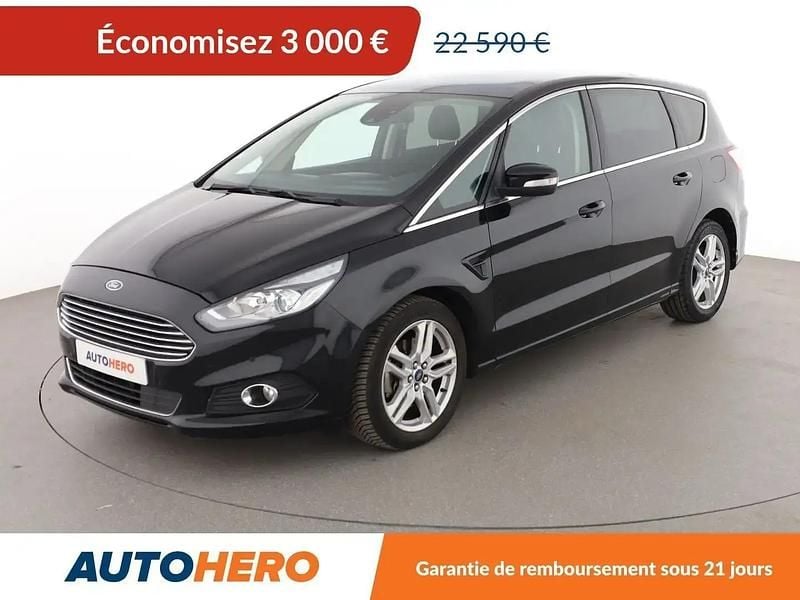 Noir Occasion 2018 Ford S-MAX Titanium Monospace | 19 590 € (Super prix) - Image 1/2