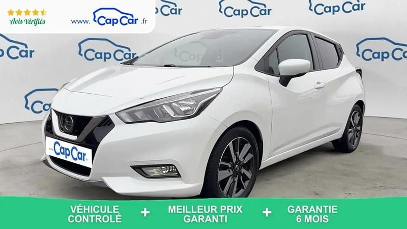 Blanc Utilisé 2017 Nissan Micra N-Connecta Citadine | 10 490 € (Bon prix) - Image 1/4