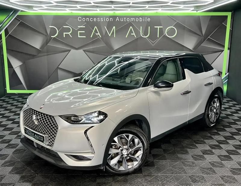 Bleu Utilisé 2020 DS Automobiles DS3 Crossback E-Tense Grand Chic SUV | 15 999 € (Prix juste) - Image 1/4