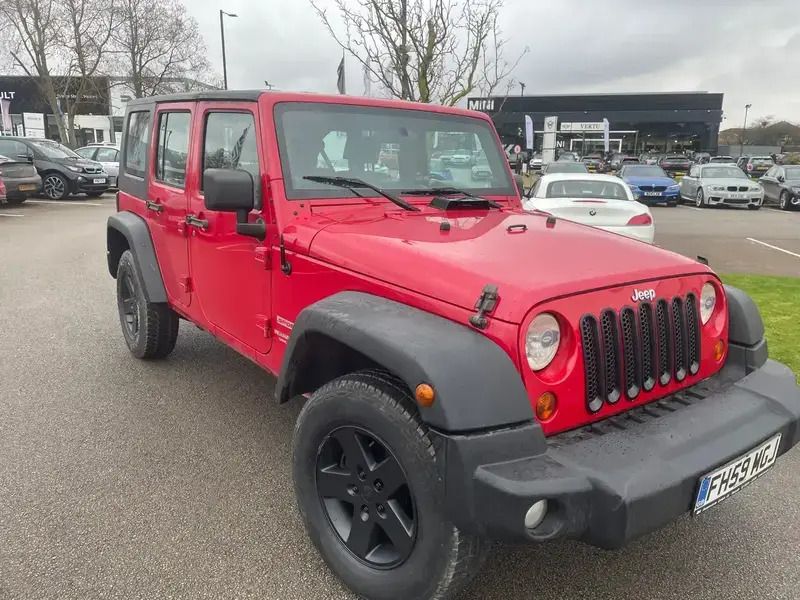 Rouge Utilisé 2010 Jeep Wrangler Sahara SUV | 22 900 € - Image 1/4