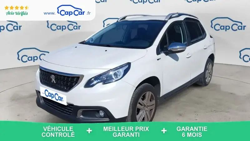 Blanc Utilisé 2017 Peugeot 2008 Allure SUV | 6 990 € (Bon prix) - Image 1/4