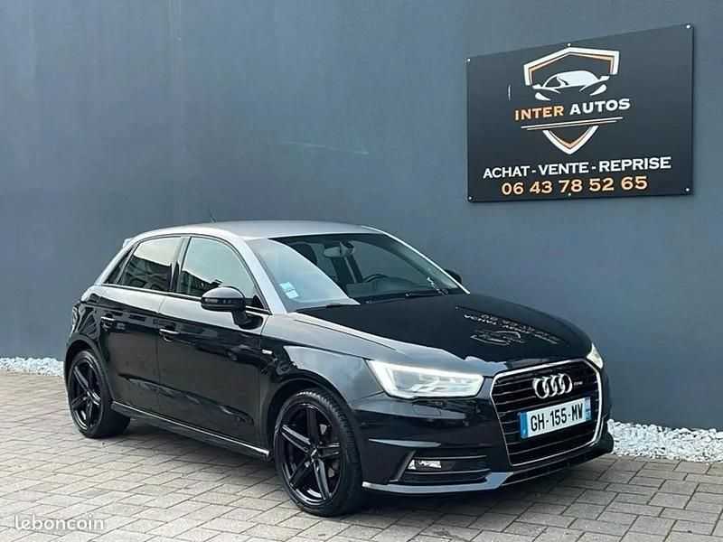 Noir Utilisé 2016 Audi A1 S-Line Citadine | 11 490 € (Prix juste) - Image 1/4