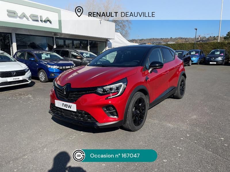 Rouge Utilisé 2022 Renault Captur Rive Gauche SUV | 19 990 € (Prix juste) - Image 1/4