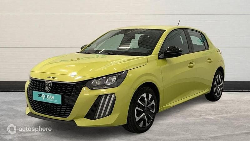 Blanc Utilisé 2024 Peugeot 208 Active Citadine | 14 999 € (Prix juste) - Image 1/4