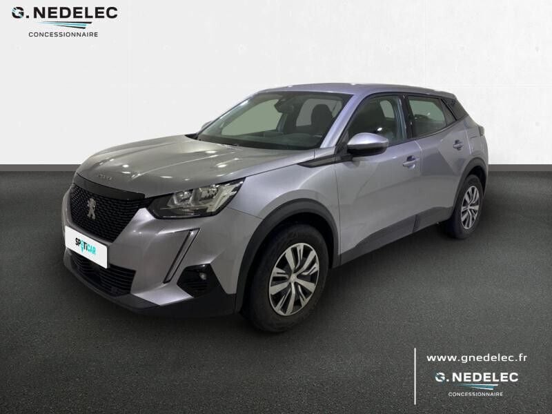 Gris Occasion 2021 Peugeot 2008 Active SUV | 18 990 € (Prix cher) - Image 1/4