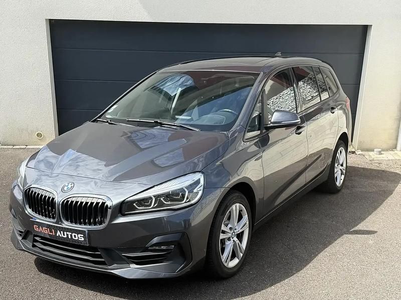 Gris Utilisé 2019 BMW 218 Gran Tourer Sport Line Monospace | 17 999 € - Image 1/4